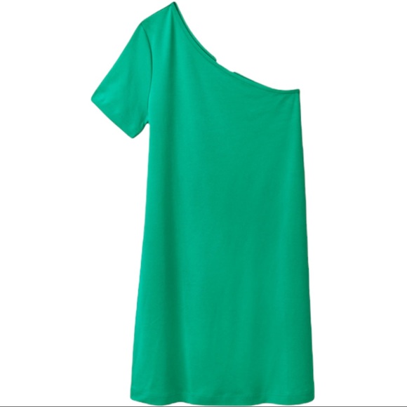 NWT COS Bright Green T Shirt Dress - Picture 9 of 11